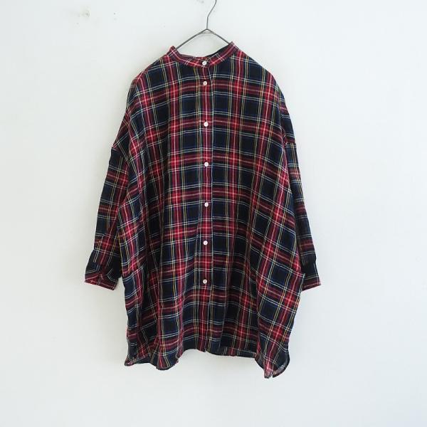 オールドマンズテーラー R&D.M.Co- *リネンタータンチェックバンド