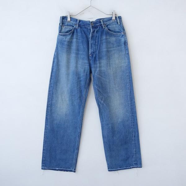chimala（チマラ） *ストレートデニム*32コットン綿インディゴ染め