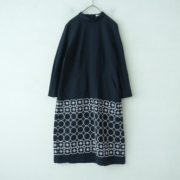 ミナペルホネン　siimes ワンピース　ハイネック　mina perhonen ミナペルホネン siimes ワンピース - ミナペルホネン正規取扱店