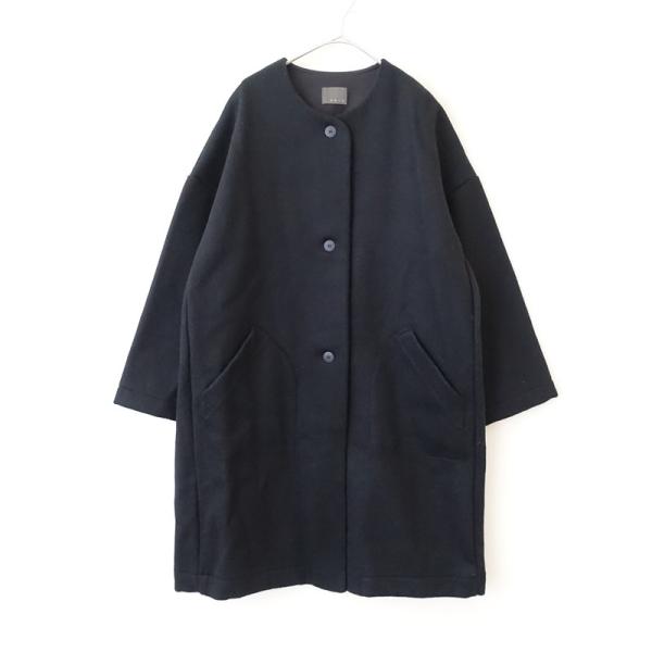 未使用/定価2.4万】TANDEY オローネ *マルカコート*黒ブラック無地