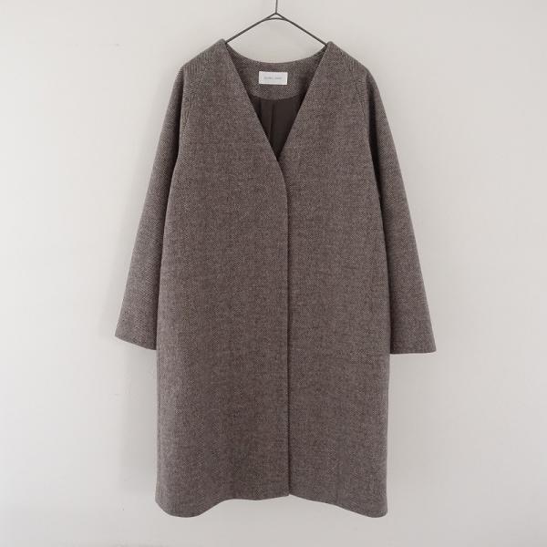 GLOBAL WORK（グローバルワーク） *ヘリンボーンノーカラーメルトン