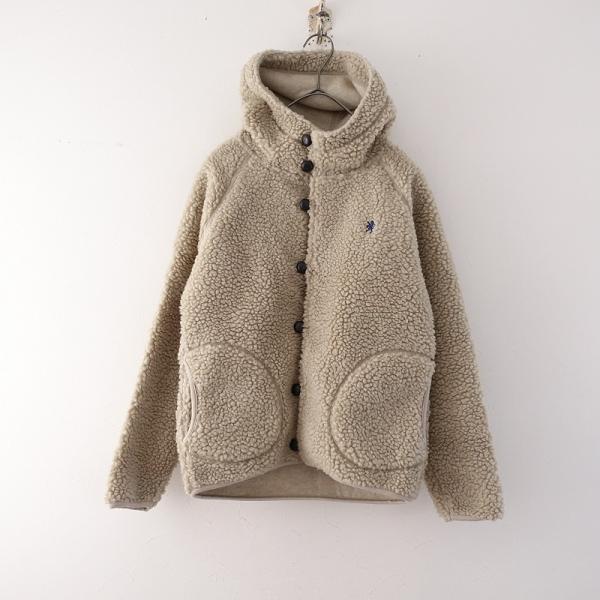 GYMPHLEX（ジムフレックス） *ボアフリースジャケット*12フーデッド