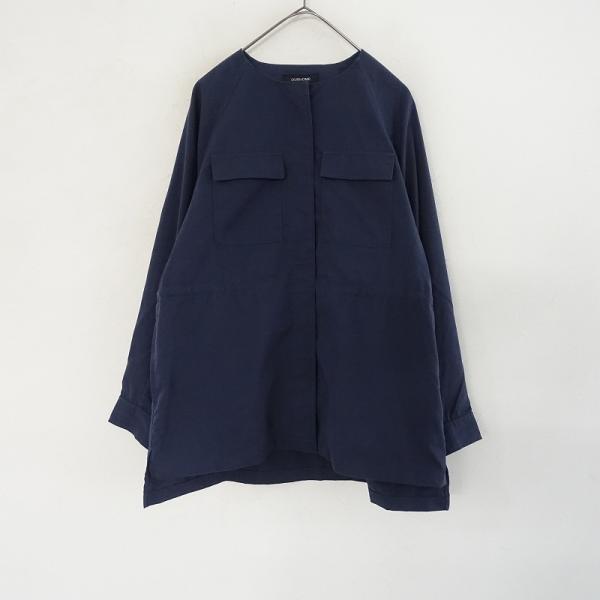 定価1.7万】アワーホームOURHOME *ツイル素材のサファリジャケット*F