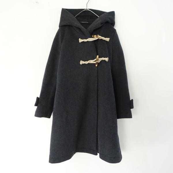 ミズイロインド mizuiro-ind *ビーバーメルトンダッフルコート