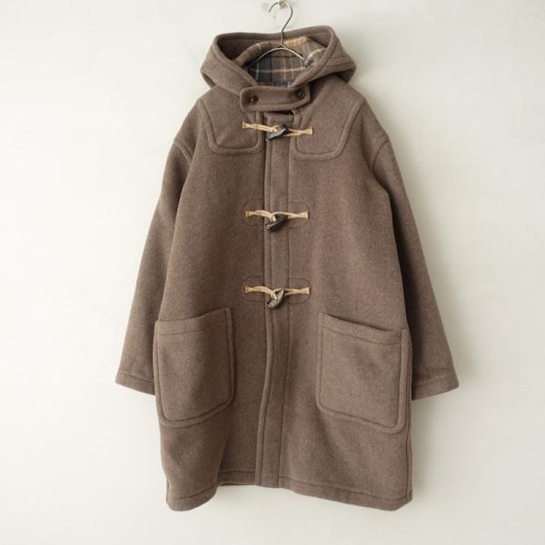 【未使用品/定価7.7万】ロンドントラディション LONDON TRADITION *ダッフルコート*38ジャケットブラウン(jk1-2602-125)【90C62】