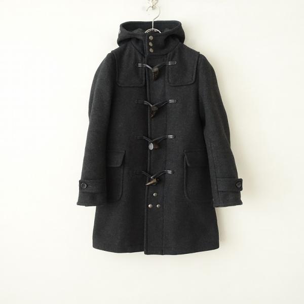 サイ/カシミヤ混ロングダッフルコート良質/肉厚/SIZE 40/定価97900円 drop-kaitori_jk2-2401-240