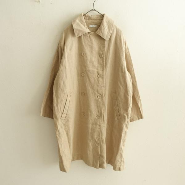 フォグリネンワーク fog linen work *リネンダブルブレストコート
