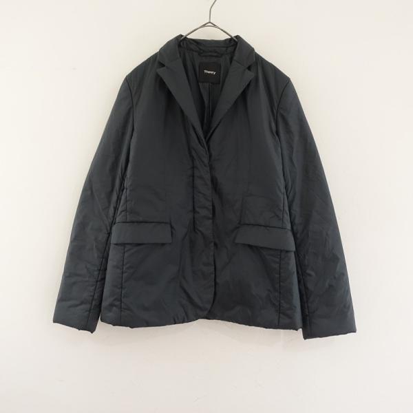 セオリー theory *テーラードカラータフタ中綿入りライトジャケット*P