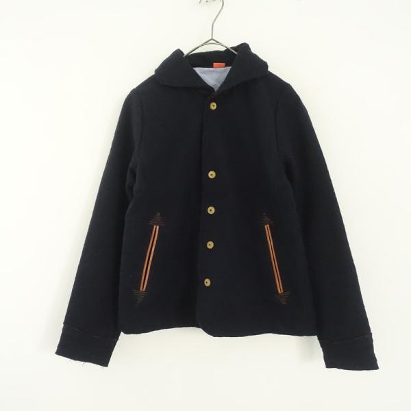 パラスパレス Pal'las Palace *カットオフ縮絨起毛ウールジャケット*2