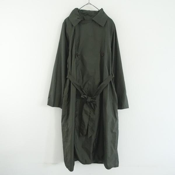 45R（フォーティファイブアール） *ナイロントレンチコート*3カーキ