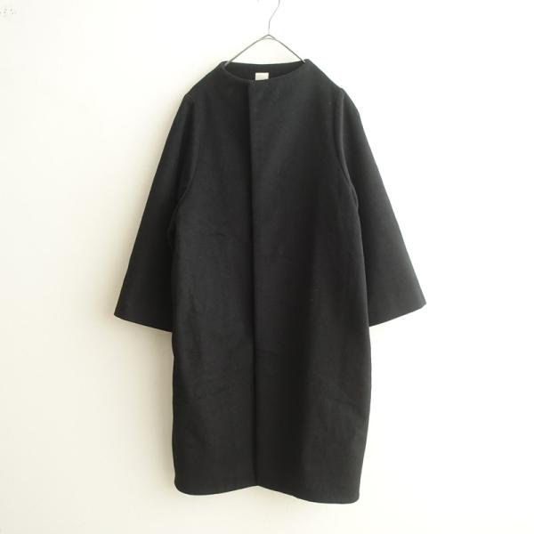 abc123 nitca ニトカ ノーカラーコクーンコート 黒 nitca（ニトカ