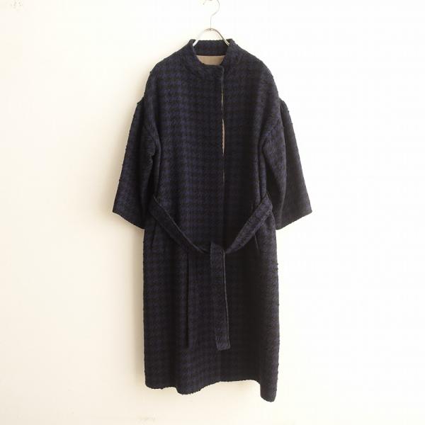 Native Village //ネイティブヴィレッジ *千鳥格子柄コート ベルト紐付