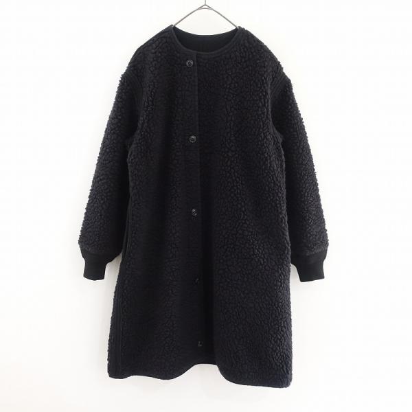 Padme13　プラスオトハ　リバーシブルボアコート 黒 ANATOMICA（アナトミカ） 【定価8.5万】アナトミカ *PILE LINER