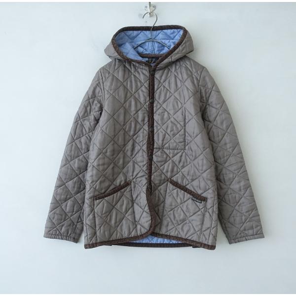 LAVENHAM（ラベンハム） *フード付キルティングジャケット*38/50中綿