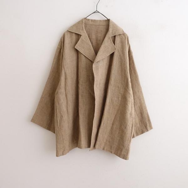 ヨーガンレール（JURGEN LEHL） *羽織ジャケット*リネン麻ベージュ上着