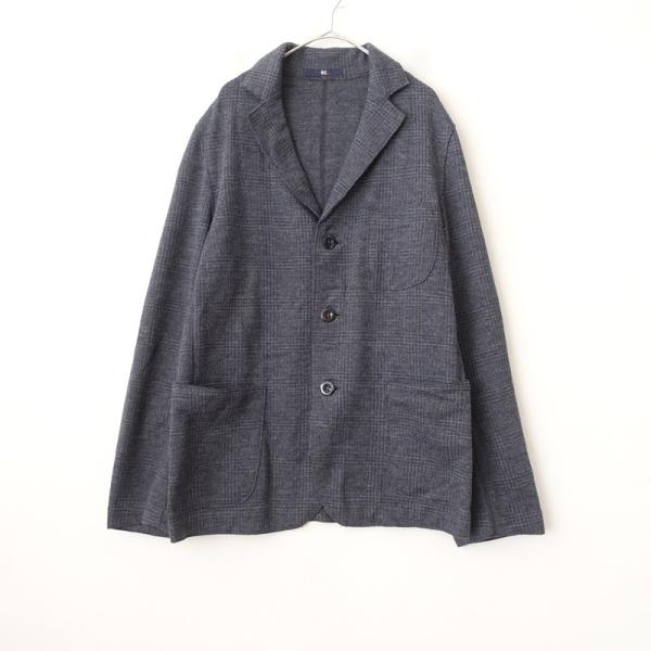 45R テーラードジャケット グレンチェック 45R レディースジャケット グレンチェック グレー 【公式通販】