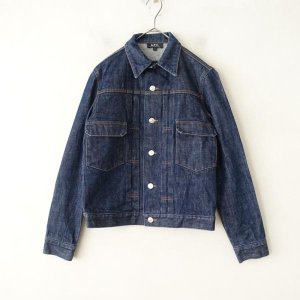 A.P.C.（アーペーセー） *デニムジャケット*Sコットン綿インディゴ
