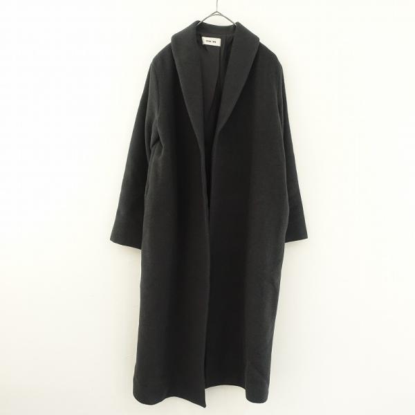 evam eva（エヴァムエヴァ） *アンゴラウールローブコート*1
