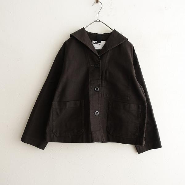 MHL マーガレットハウエル コットン テーラード ジャケット 日本製 MARGARET HOWELL｜マーガレット・ハウエルのテーラード