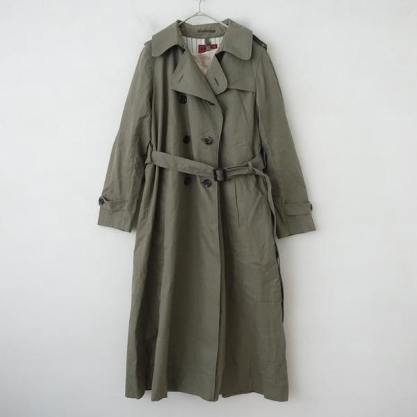 定価9.9万】リゼッタ Lisette *コットントレンチコート*38グリーン系