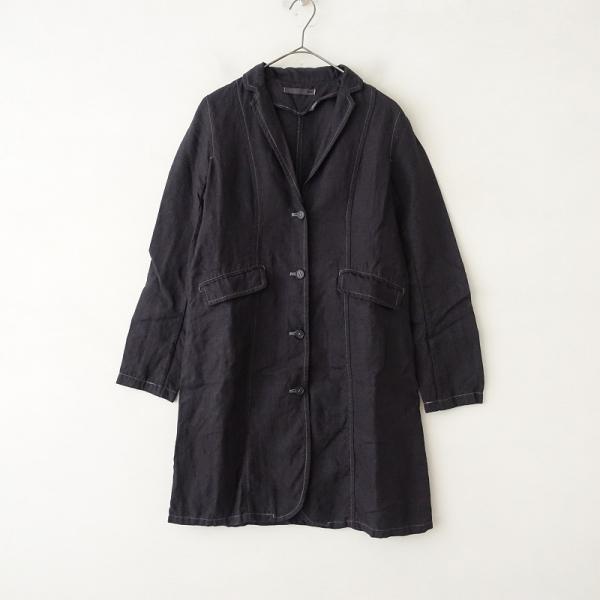 【evam eva】 linen チェスターコート 麻100% drop-kaitori_jk34-2309-3