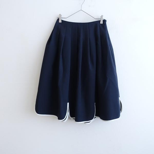 ミナペルホネン スカート mina perhonen（ミナペルホネン） 【定価5.1万】ミナペルホネン *rain