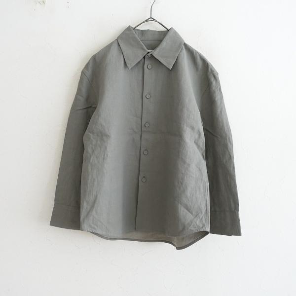 JIL SANDER　リネンシャツブラウス drop-kaitori_k1-2509-45