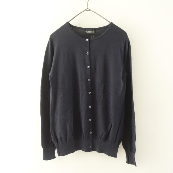 ジョンスメドレー　NAVY サイズ S JOHN SMEDLEY（ジョンスメドレー） クルーネックニット ネイビー - ZABOU