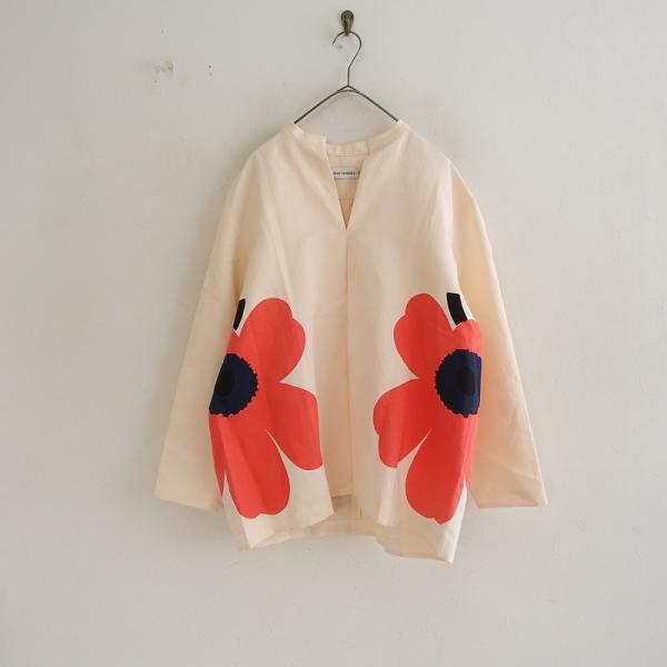 美品 マリメッコ HEIJASTUS unikko プリントプルオーバー 38 drop-kaitori_k33-2505-578