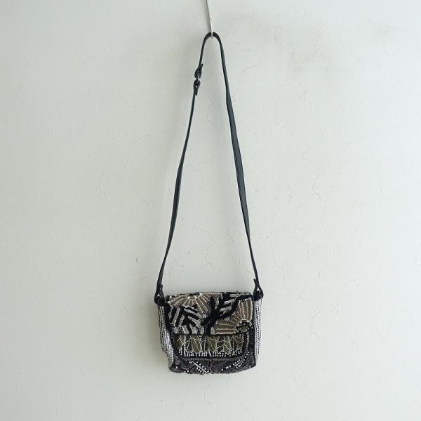 刺繍ビーズ装飾バッグ　JAMIN PUECH Jamin Puech ジャマンピュエッシュ JAMIN PUECH *ビーズ刺しゅう