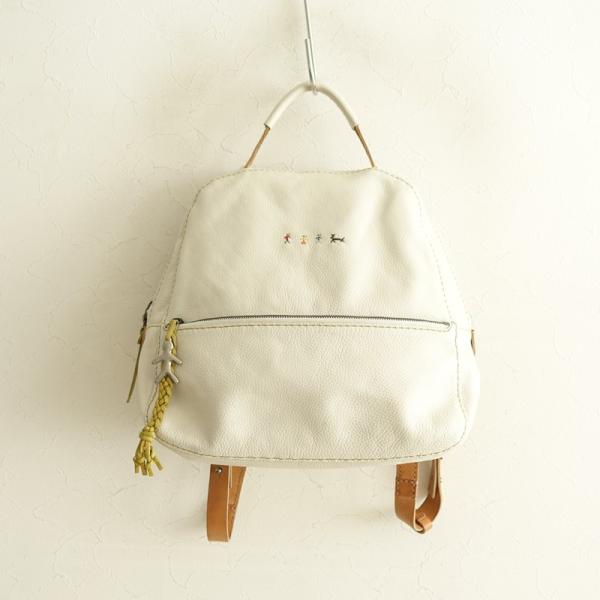 HENRY BEGUELIN（エンリーベグリン） *オミノ刺しゅうレザーリュック