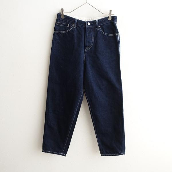 【美品】mina perhonen ミナペルホネン alwaysデニムパンツ38 中古・古着通販】mina perhonen (ミナ ペルホネン) always テーパード