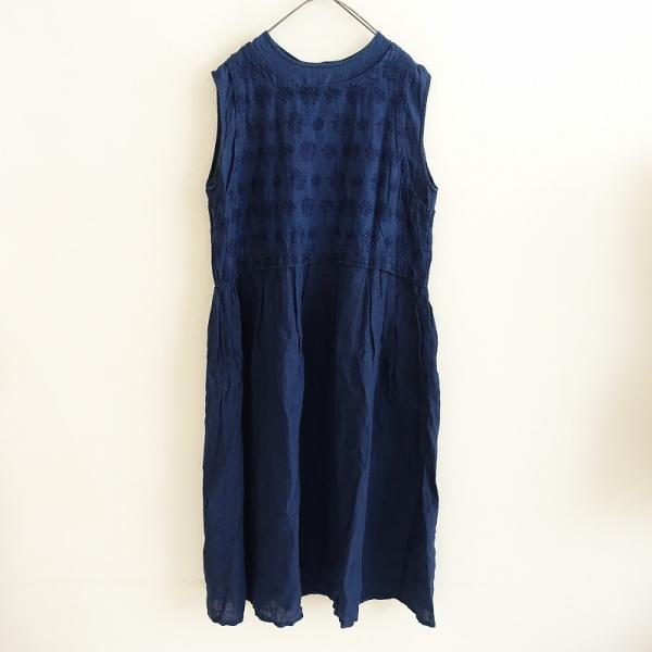nest Robe ネストローブ／リネン100%ネイビーワンピース 涼やかなリネンガーゼ** | 大阪高島屋店 | nest Robe Shop Blog