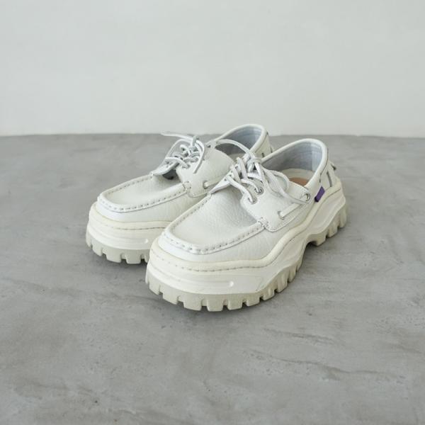 エイティーズ EYTYS *デッキシューズ EUR38/UK5/USW7.5/CM24.8/24.5*レザー皮革厚底アイボリー0526(sh10-2605-44)【92E62】