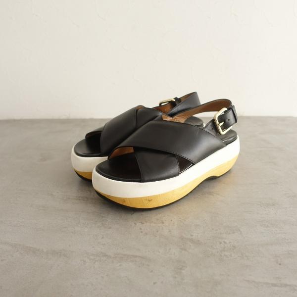 MARNI カーキサンダル　38 MARNI カーキサンダル 38
