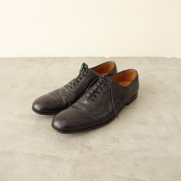 値下【超美品】MARGARET HOWELL ブラック/黒 レザー/革靴 24 値下【超美品】MARGARET HOWELL ブラック/黒 レザー/革靴 24