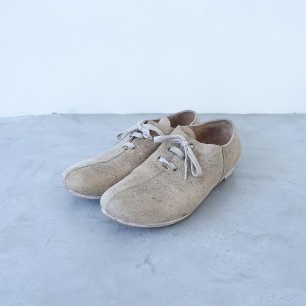 AUTTAA アウッタ Lace up shoes サイズ37 アウッタ AUTTAA *レースアップシューズ 38/24*レザー皮革ベージュ系