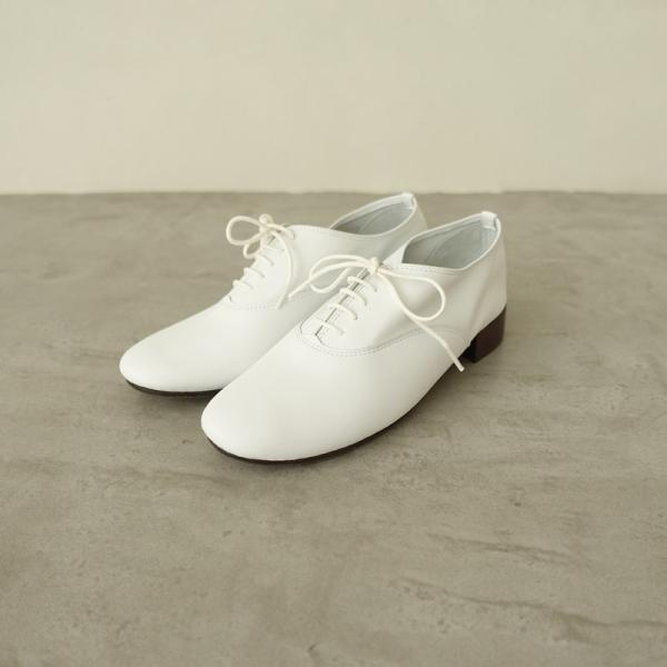 【美品/定価4.4万】レペット repetto *Zizi オックスフォードシューズ 37/23*レザー皮革オフ白0726(sh7-2607-132)【21H62】
