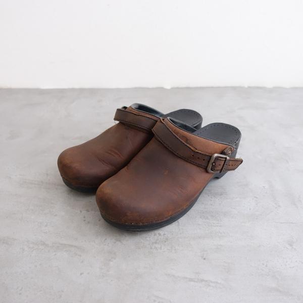 dansko（ダンスコ） *INGRID クロッグサンダル 39/24.5*ブラウンレザー