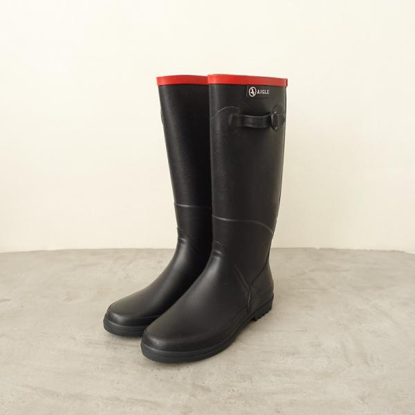 AIGLE（エーグル） *CHANTEBELLE レインブーツ FR37/UK4/23.5*ロング