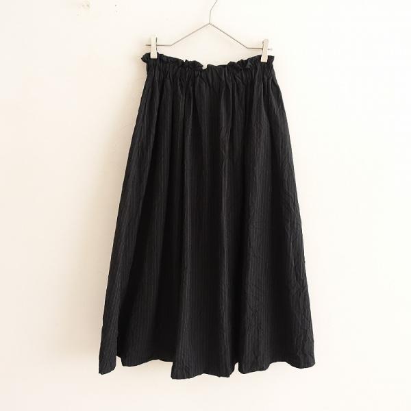 pas de calais 【定価2.5万】パドカレ *T/Rストライプシワ加工