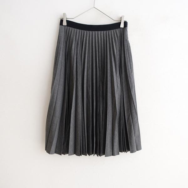 新品。マーガレットハウエル　プリーツスカート⭐︎ MARGARET HOWELL 【定価5.8万】マーガレットハウエル HOWELL×FOX