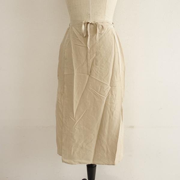 ★新品タグ付き★定価40700円 yoliヨリ シルクラップスカート 02 定価4万】ヨリ Yoli *Silk Wrap skirt シルクラップスカート*Fボトムス