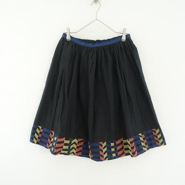 marble SUD マーブルシュッド *コットン刺しゅう入りギャザー