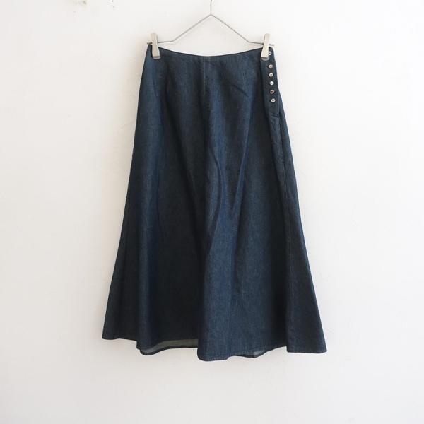 パラスパレス Pal'las Palace *ダンガリースカート*2コットン綿