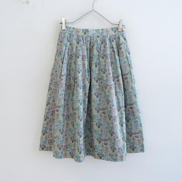 リバティ LIBERTY オーチャード ブルー　タナローン　 タックスカート リバティ LIBERTY オーチャード ブルー タナローン タックス