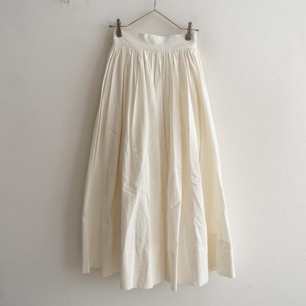 美品 charrita チャリータ マンタ生地 ベルトリボンギャザースカート charrita 【美品/定価3.7万】チャリータ *Falda mantaクロスギャザー