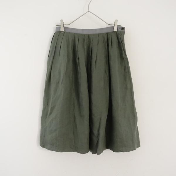 MARGARET HOWELL（マーガレットハウエル） *バンブータックスカート*2