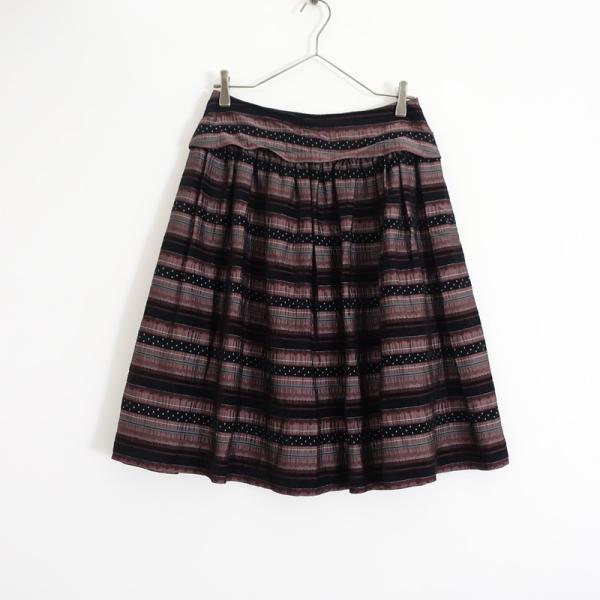 Sally Scott（サリースコット） *ヨークギャザージャカードスカート*9