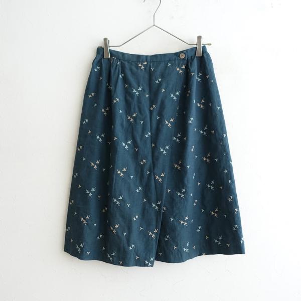 Sally Scott（サリースコット） *ラップ風タック刺しゅうギャザー